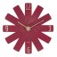 TFA 60.3020.05 - Dizajnové nástenné hodiny CLOCK IN THE BOX - červené