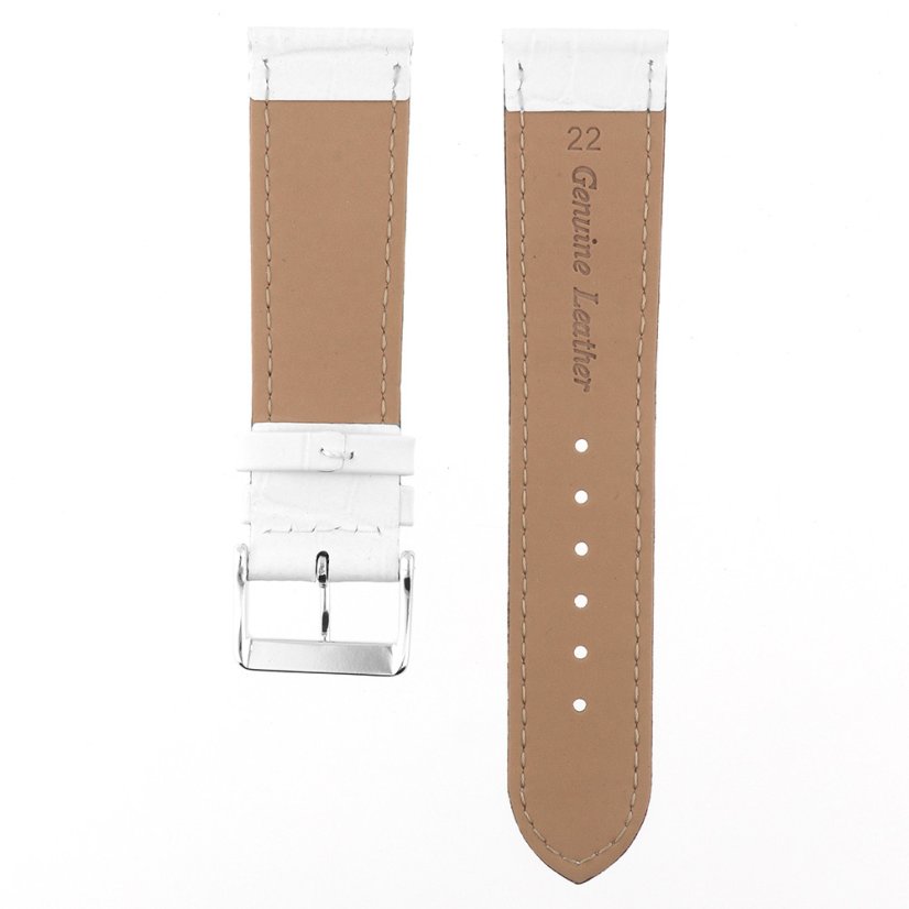 Kožený řemínek na hodinky  PRIM RB.15602.2220.00.A.S.L.C.B (22 mm)