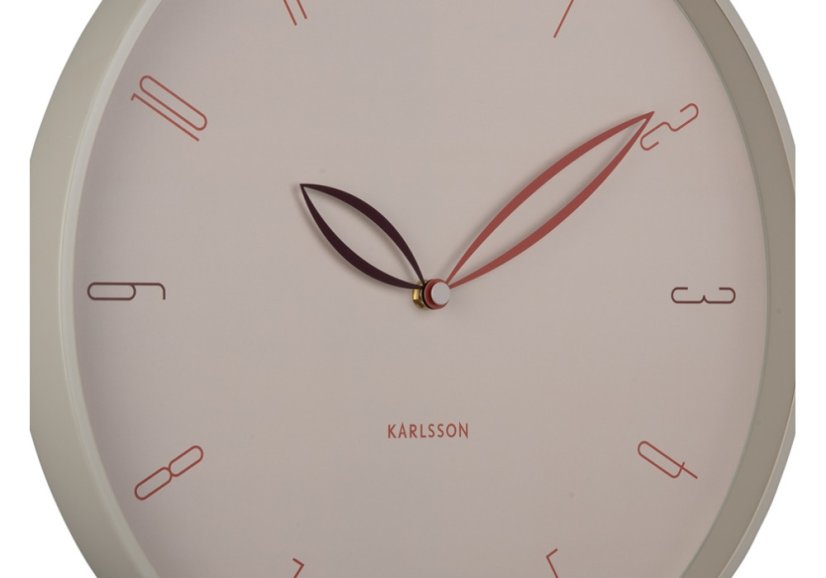 Designové nástěnné hodiny 6012WG Karlsson 40cm