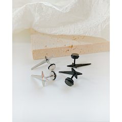 Oceľové náušnice JVD SSSE0070XF90000