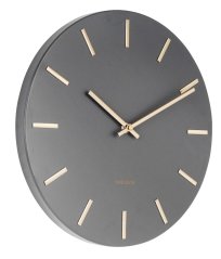 Dizajnové nástenné hodiny 5821GY Karlsson 30cm