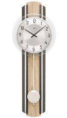 Kyvadlové nástěnné hodiny 7474 AMS řízené rádiovým signálem 64cm
