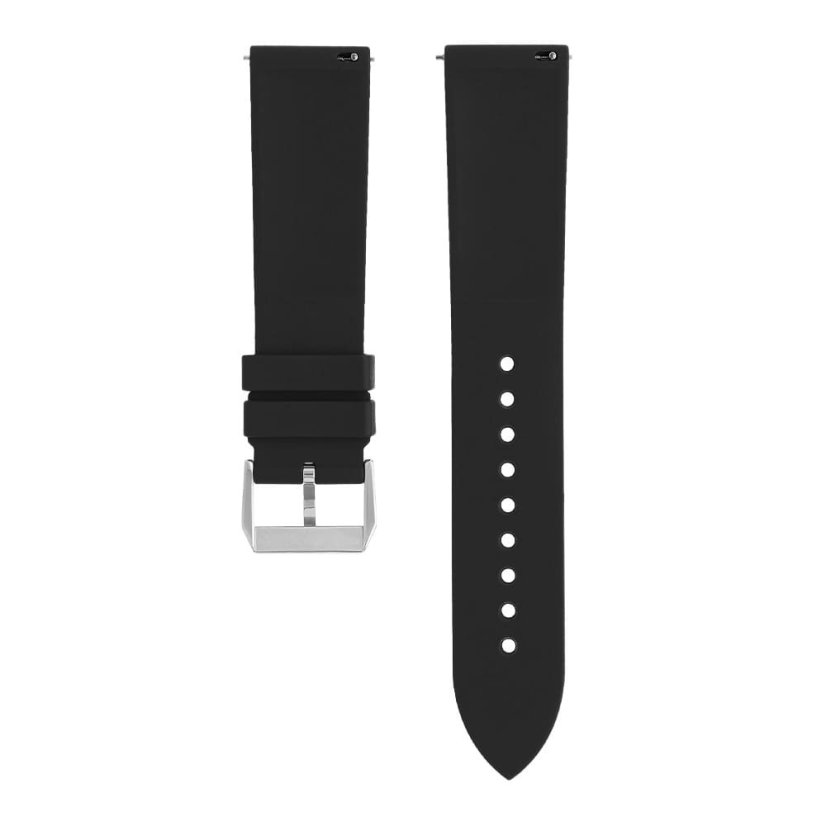 Fluoroelastomer řemínek na hodinky PRIM RJ.15354 (22 mm) - černý - RJ.15354.2220.90.L1