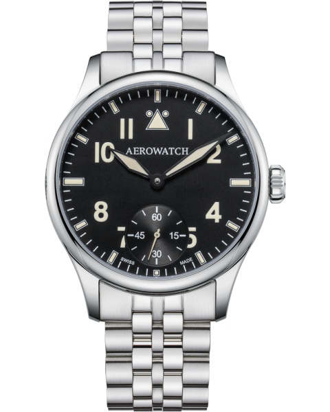 Aerowatch Renaissance Big Mechanical Pilot A 55981 AA02 M Aerowatch Renaissance Big Mechanical Pilot A 55981 AA02 M