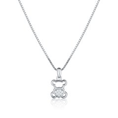 Stříbrný náhrdelník JVD SVLN0484X61BI45