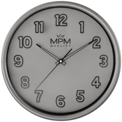 Nástenné hodiny s tichým chodom MPM Flynn - E01.4331.92