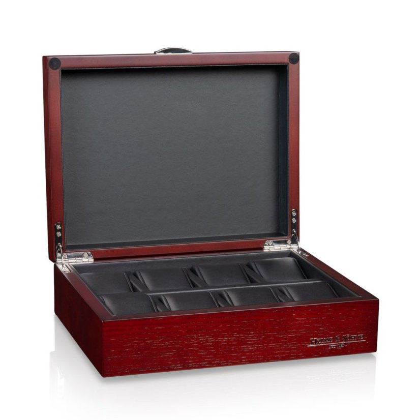 Kazeta na hodinky HEISSE & SÖHNE 70019-191.163 HS Bregano 8 - Cherry