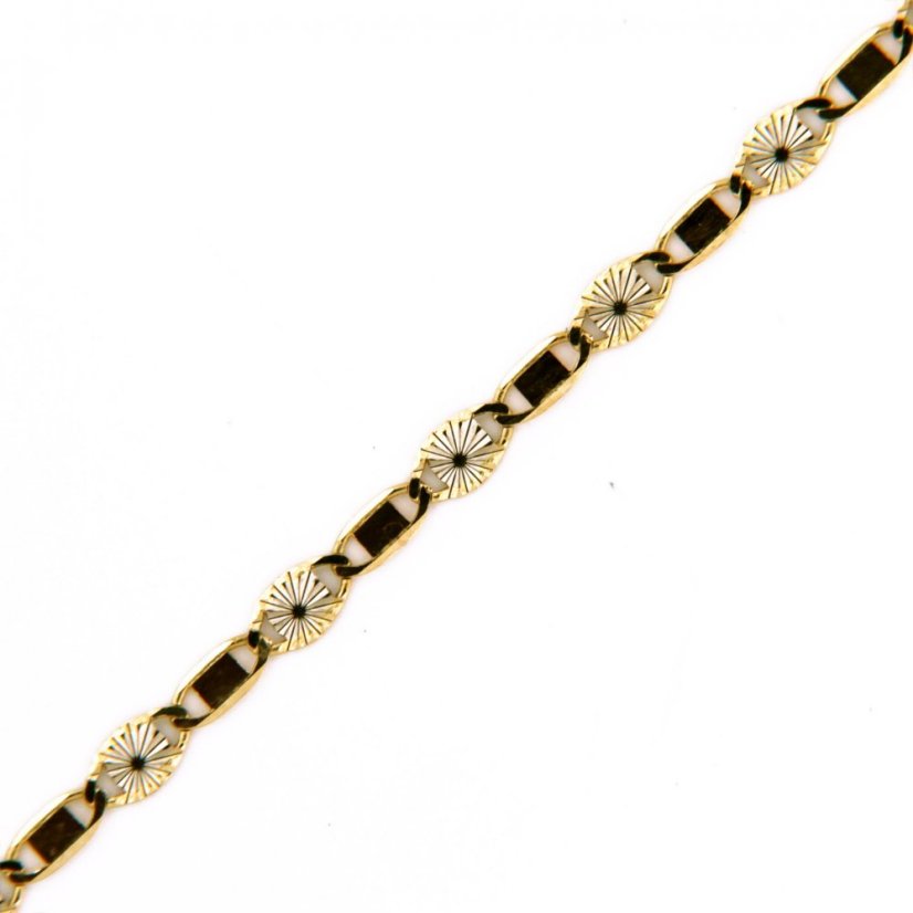 Zlatý řetízek GVCL/030/D1/1, vel. 19, 0.71 g Zlatý řetízek GVCL/030/D1/1, vel. 19, 0.71 g
