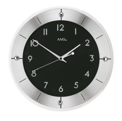 Nástěnné hodiny 5849 AMS řízené rádiovým signálem 31cm