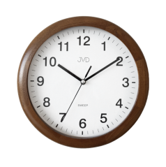 Dřevěné nástěnné hodiny s tichým chodem JVD NS19020.2