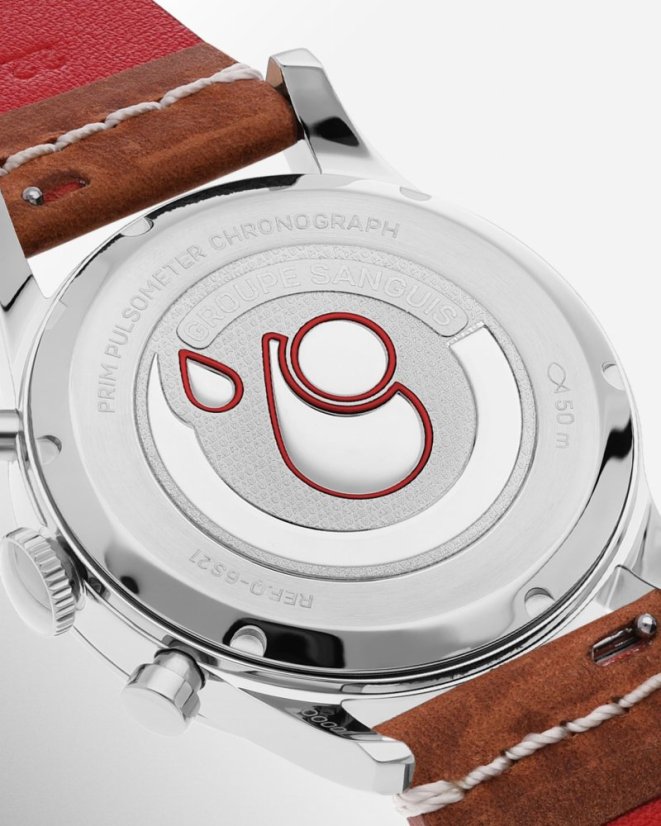 Prím Janský Pulsometer Chronograph 42 - E - W01P.13282.E