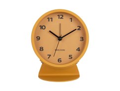 Stolové hodiny s budíkom 6082YE Karlssson 13cm