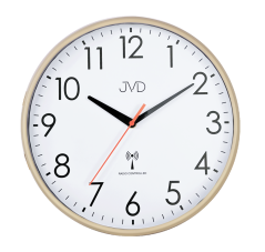 Rádiom riadené hodiny s tichým chodom JVD RH502.1