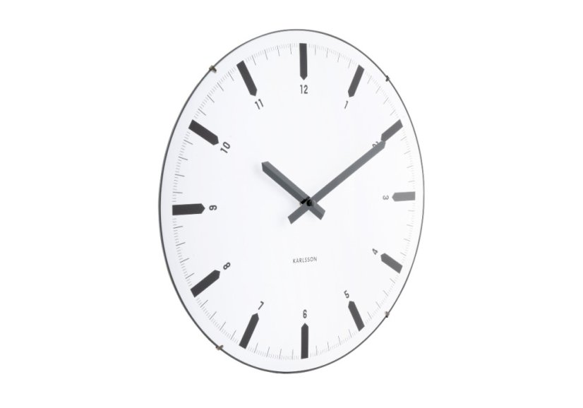 Dizajnové nástenné hodiny 6086WH Karlsson 35cm