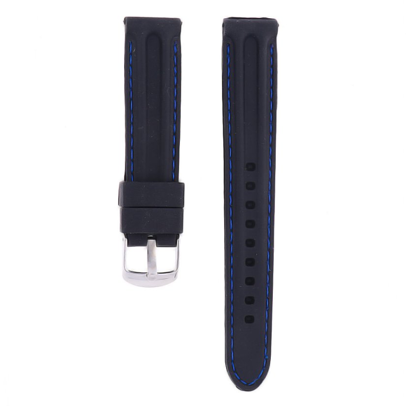 Silikonový řemínek na hodinky RJ.15639.18.9030.L (18 mm)