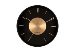 Dizajnové nástenné hodiny 5918BK Karlsson 35cm