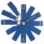 TFA 60.3020.06 - Dizajnové nástenné hodiny CLOCK IN THE BOX - modré