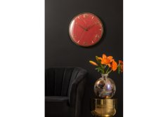 Dizajnové nástenné hodiny 6017RD Karlsson 40cm