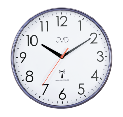 Rádiom riadené hodiny s tichým chodom JVD RH502.2