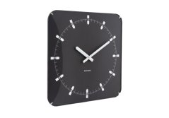Dizajnové nástenné hodiny 6085BK Karlsson 35cm
