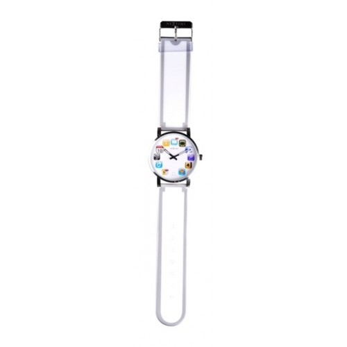 Dizajnové hodinky 6010wi Nextime Wristpad White
