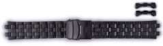 Ocelový náramek Orient PDDRF0Z 22mm (pro model FFA05), černý