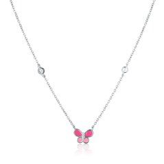 Strieborný náhrdelník JVD SVLN0674S61MO40