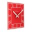 Dizajnové nástenné hodiny 5184ro Nextime Square 20cm