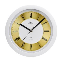Dizajnové nástenné hodiny AT4508-0 Atlanta riadené signálom DCF 25cm