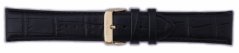 Kožený řemínek Orient UDEVDAB 24mm (pro model FEUAG), černý