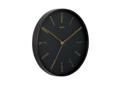 Dizajnové nástenné hodiny 5898BK Karlsson 35cm
