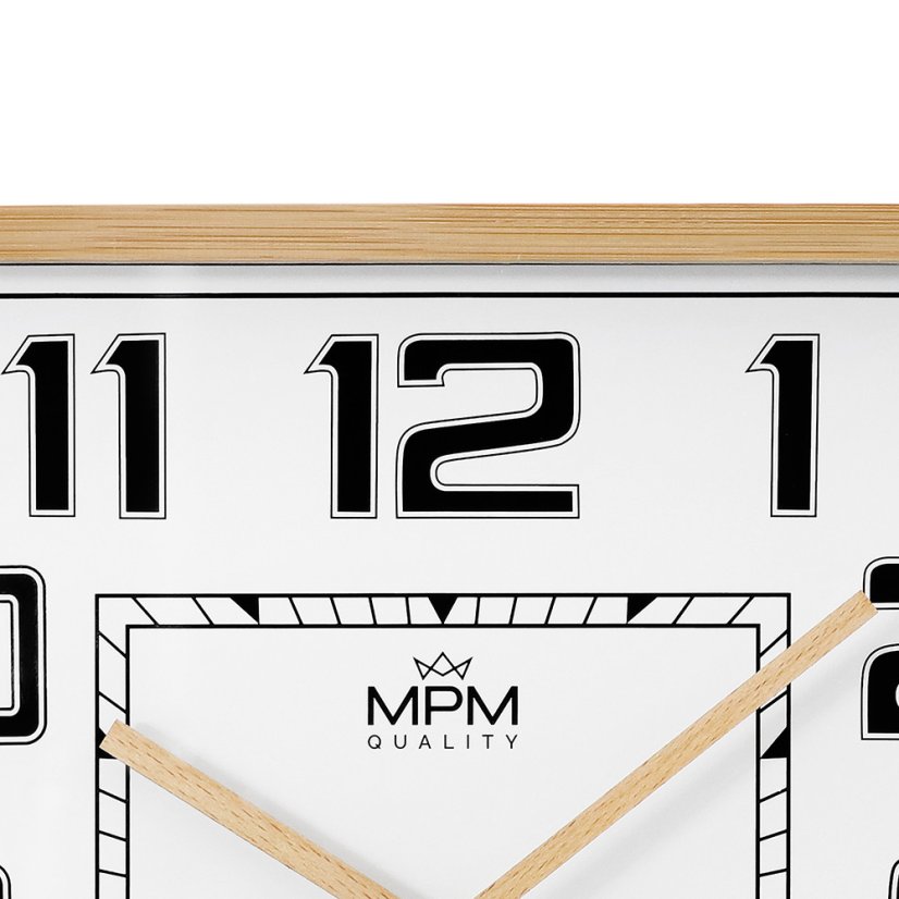 Nástenné hodiny s tichým chodom MPM Reus - E07.4434.51