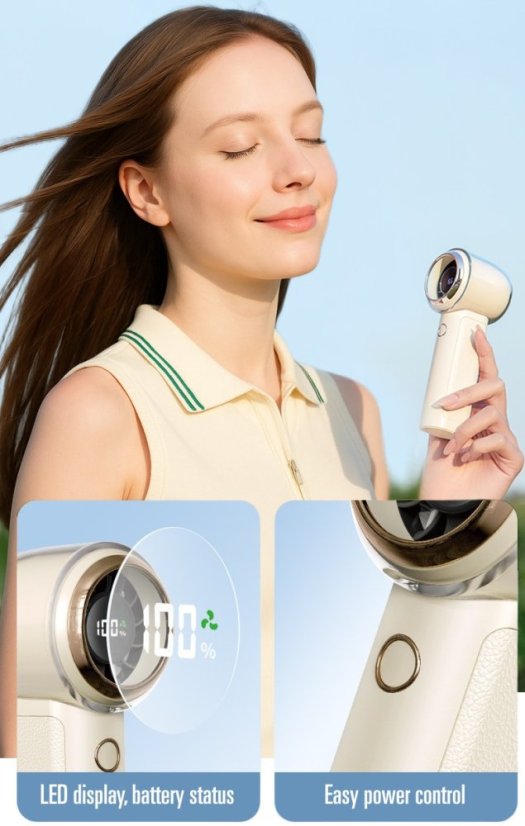 Airbi FAN TURBO - ručný ventilátor