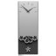 Dizajnové hodiny 56-11-1 CalleaDesign Merletto Pendulum 59cm (viac farebných verzií) Farba čokoládová-69 - RAL8017