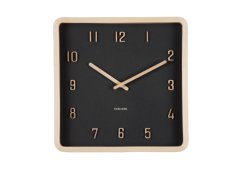 Dizajnové nástenné hodiny 6118BK Karlsson 26cm