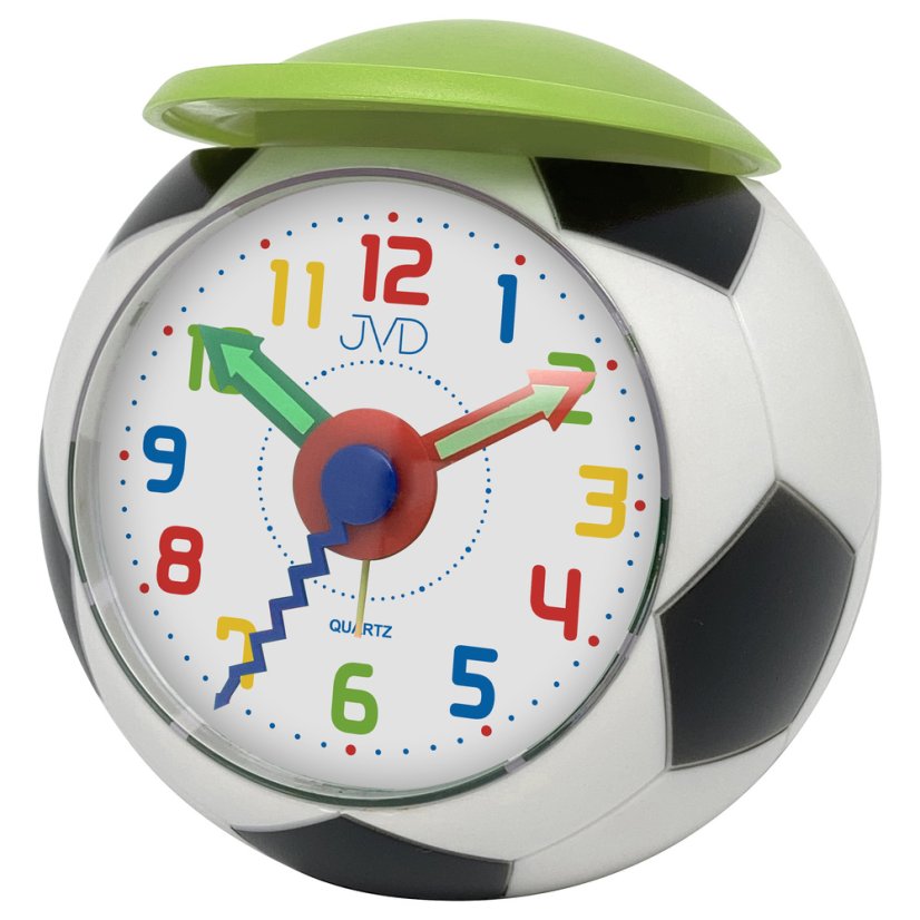 Detský budík futbalová lopta JVD SR819.2