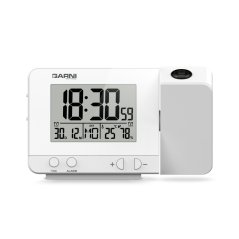 Digitálny budík s projekciou času a vnútornej teploty GARNI 140W