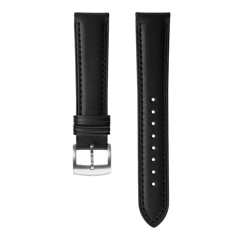 Kožený řemínek na hodinky PRIM RB.15903 (20 mm) - černý - RB.15903.2018.9090.L1