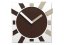 Dizajnové hodiny 10-023 CalleaDesign Jap-O 38cm (viac farebných variantov) Farba čierna klasik-5 - RAL9017