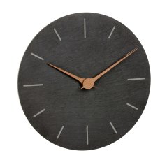 TFA 60.3068.10 - Nástenné hodiny z bridlice s tichým chodom