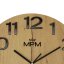 Nástenné hodiny s tichým chodom MPM Timber Simplicity - A - E07M.4222.5390