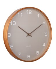 Dizajnové nástenné hodiny 5993GY Karlsson 40cm