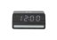 LED hodiny-budík 6078BK Karlsson s nabíječkou smartphonů 16cm