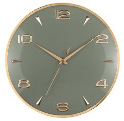 Dizajnové nástenné hodiny 6017GR Karlsson 40cm