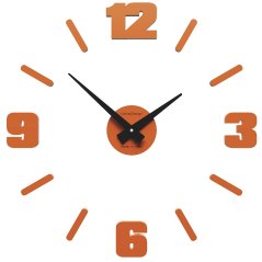Designové hodiny 10-304 CalleaDesign Michelangelo S 50cm (více barevných verzí) Barva terracotta-24