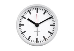 Dizajnový budík 5645WH Karlsson 9cm