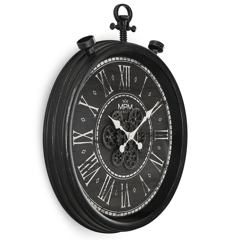 Nástenné hodiny s tichým chodom MPM Vintage Timekeeper - E01.4326.90