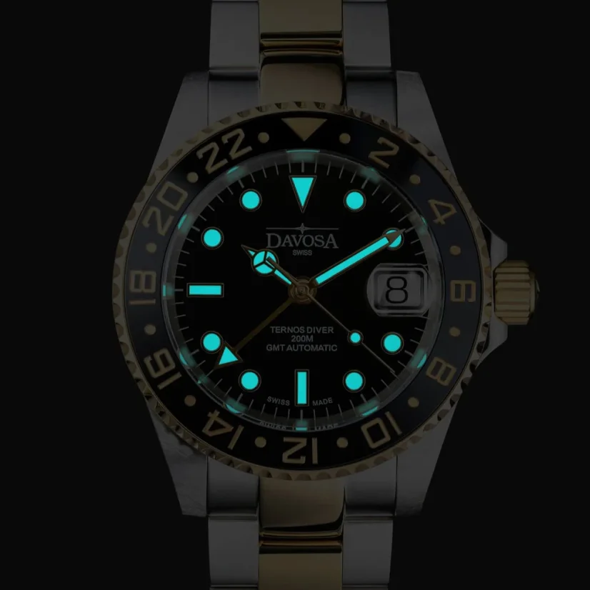 Davosa 161.591.50 Ternos Ceramic GMT Automatic