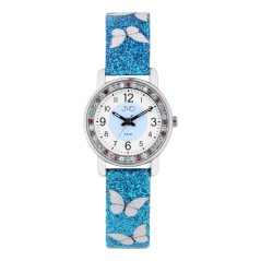 Dětské náramkové hodinky s motivem motýl JVD J7238.2