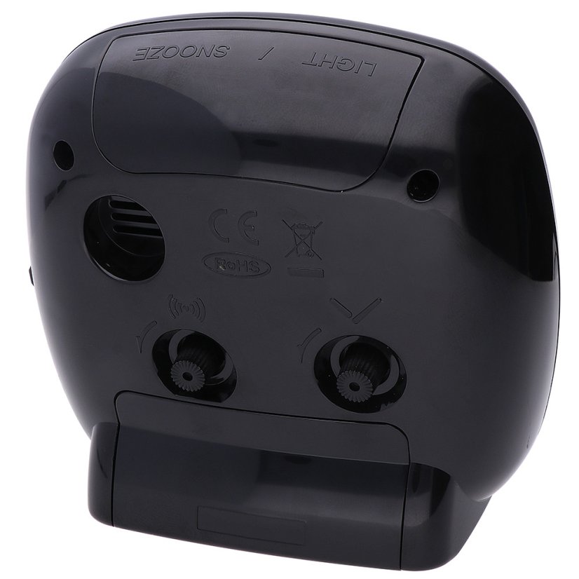 Budík s LED podsvícením a tichým chodem MPM  C01.3530.9090